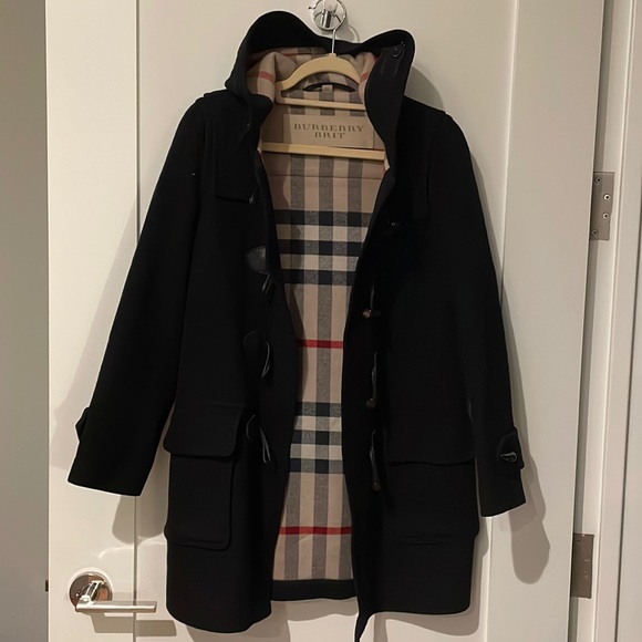 Burberry Brit Toggle Wool Coat - Picture 1 of 6